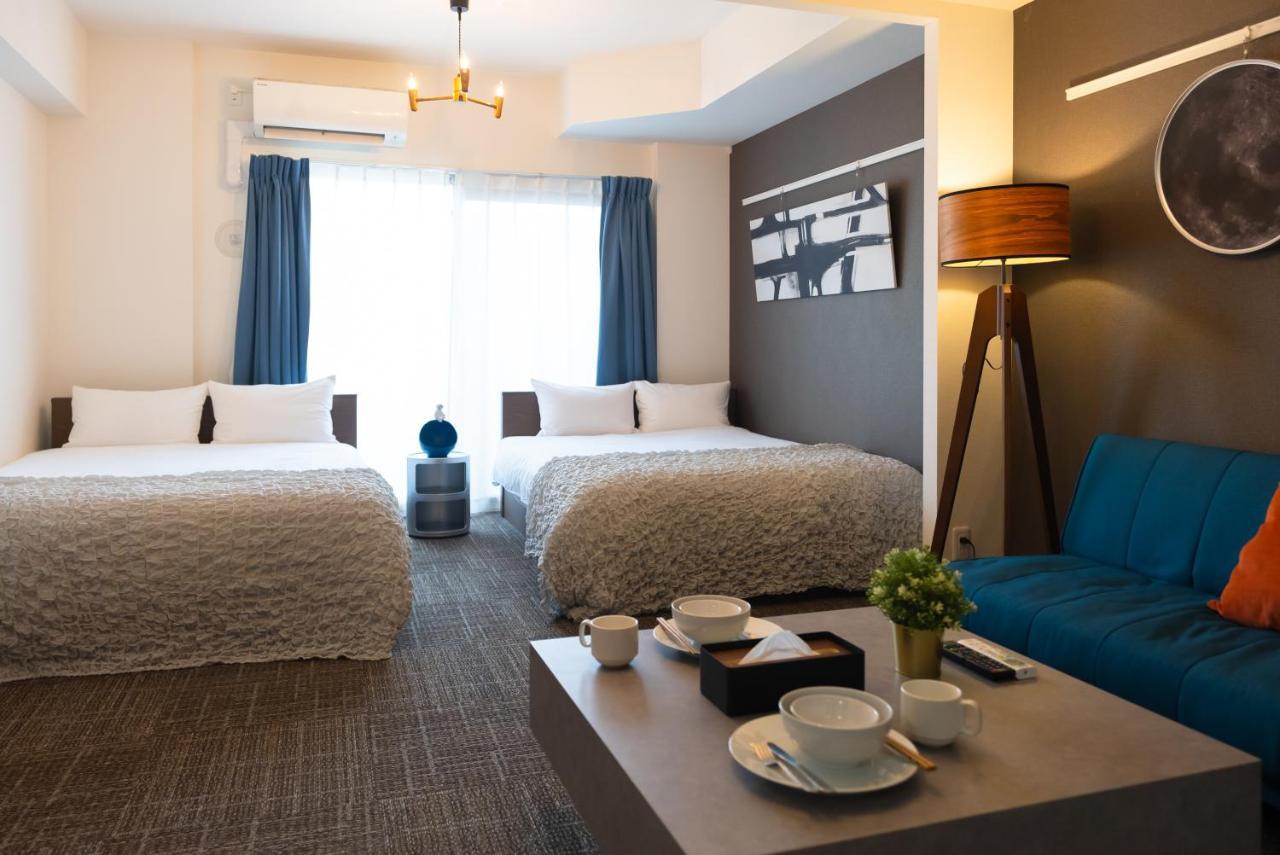 谷町君･星hotel･恵美須西 Apartemen Osaka